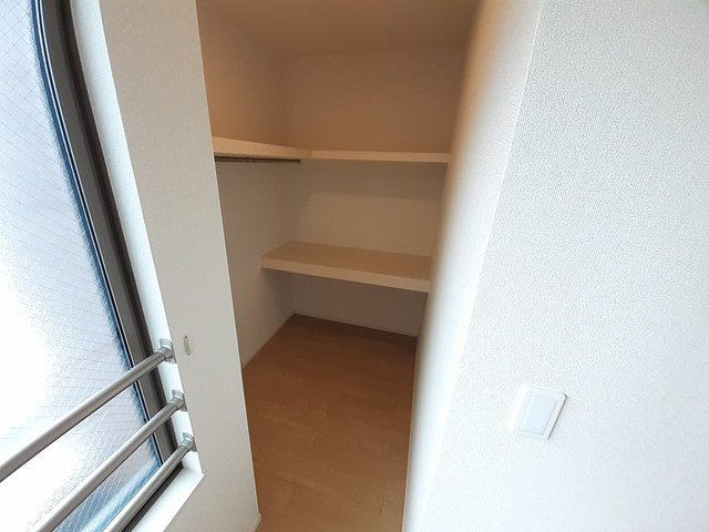 収納　ちょっとした収納スペースも充実しています