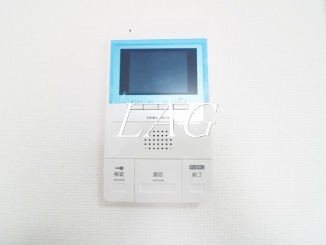 セキュリティ　モニター付きインターフォンです。