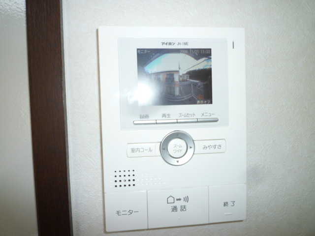 セキュリティ　モニター付きインターホン