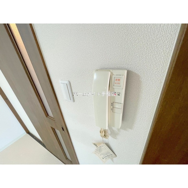 セキュリティ　インターホン付きです！