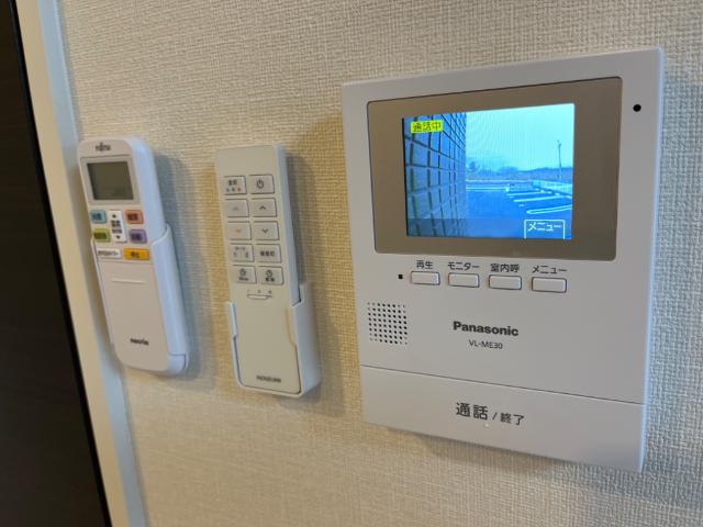 セキュリティ　カメラ付きインターホン（イメージ）