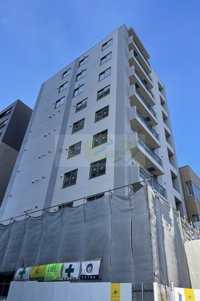 建物外観　経済的なガス料金定額プラン採用のエアコン完備物件です♪