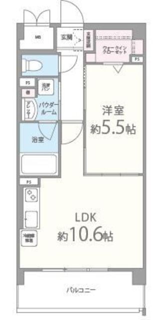 地下鉄御堂筋線 江坂駅 徒歩17分 3階建 築15年の間取り写真