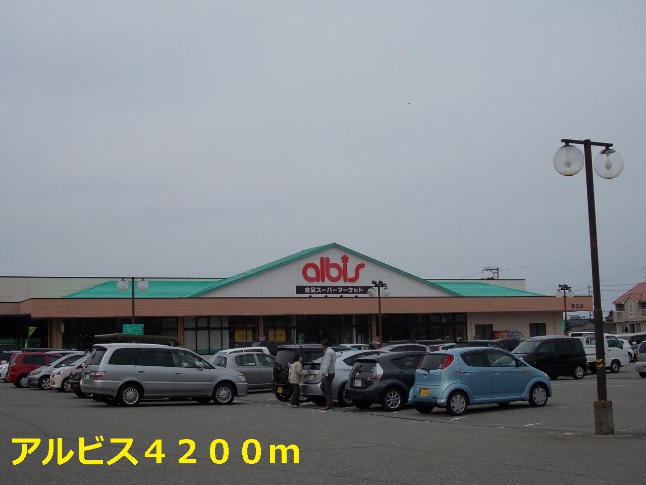スーパー　アルビス（スーパー）まで4200m