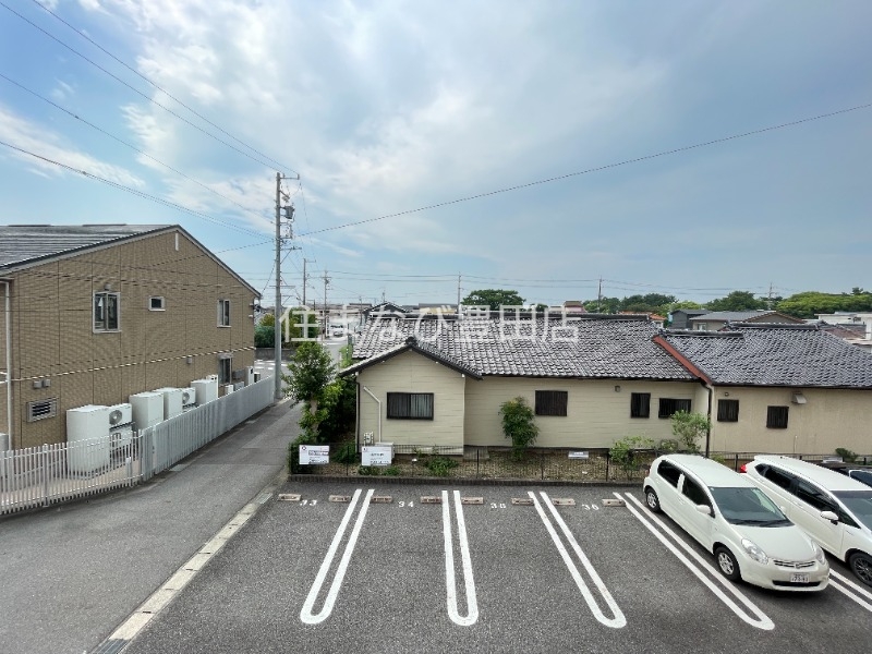 眺望　別の部屋から撮影