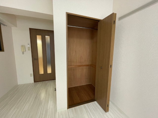 収納　クローゼットです