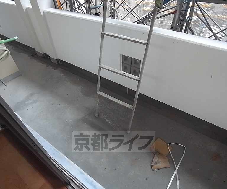 バルコニー　広々バルコニー。