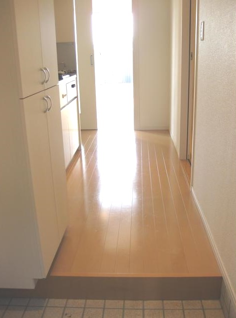 玄関　玄関からはこんな感じで