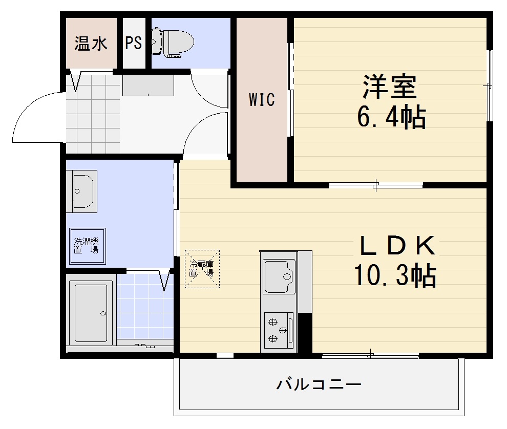 トゥールモンド リベールの間取り