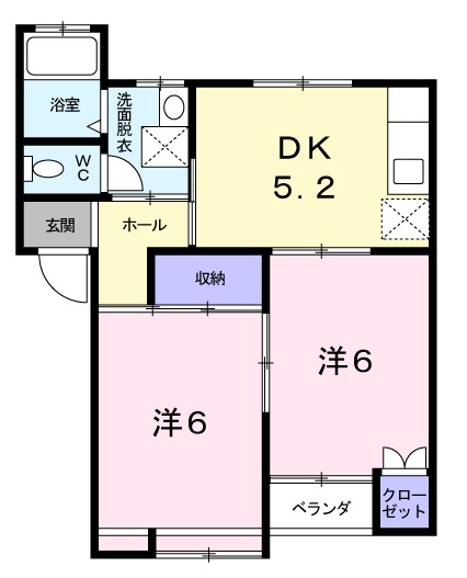 シャトーレ国府の間取り