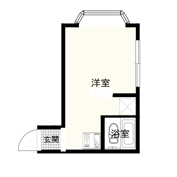 足立区綾瀬のマンションの間取り