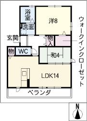 フラン　トゥールの間取り