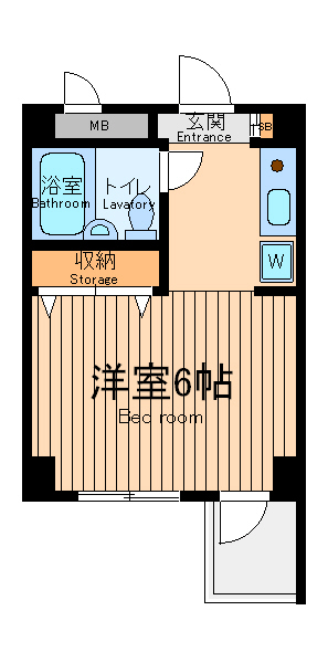 ドルチェ府中の間取り