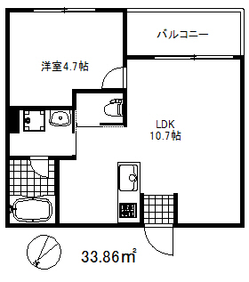 【プリオーレリベルタの間取り】