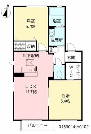 サンシャイン中野の間取り