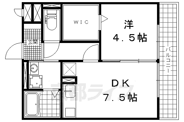 セヴェルＳｅｔａIVの間取り