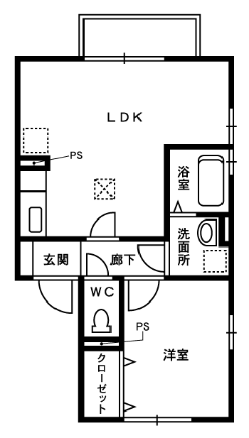 アメージングの間取り