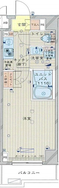 ルーブル高島平の間取り