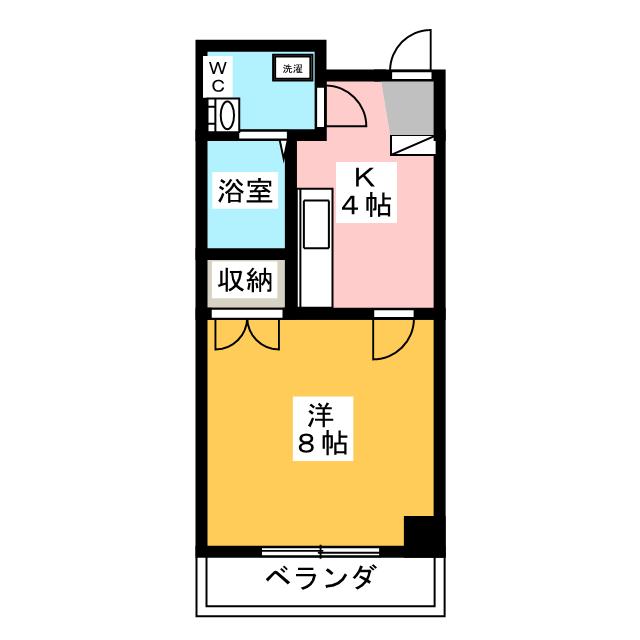 カーサ・ミラ北寺島の間取り