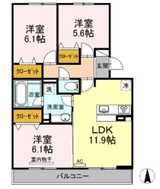 エレンシアの間取り