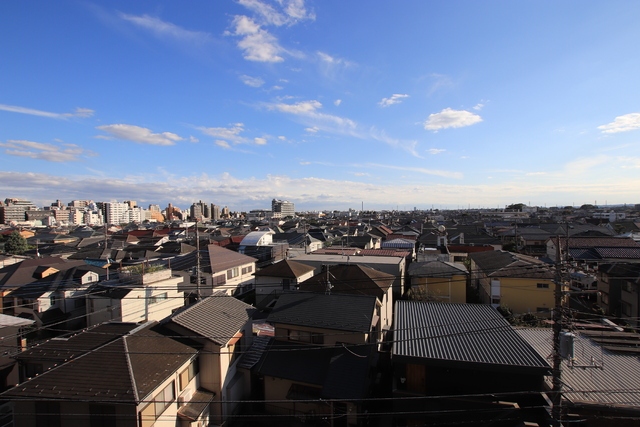 【三鷹市上連雀のマンションの眺望】