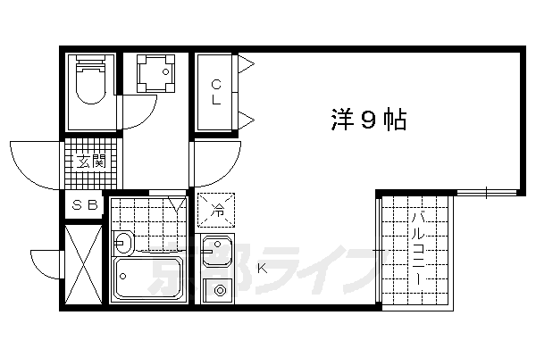 【ＫＹＯマンションの間取り】