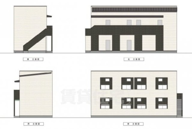 【名古屋市熱田区千年のアパートの建物外観】