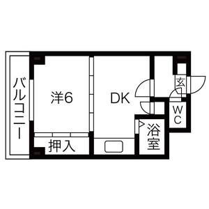 グランビュー中島公園の間取り