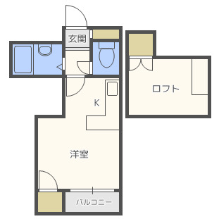 レガーレ玉出の間取り