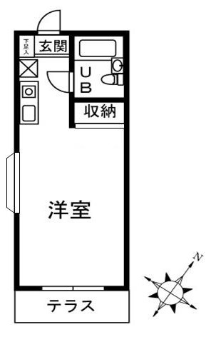 フジハウスIIの間取り