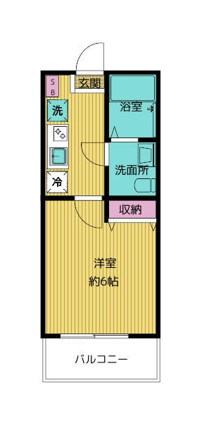 オークフォレスト南林間の間取り