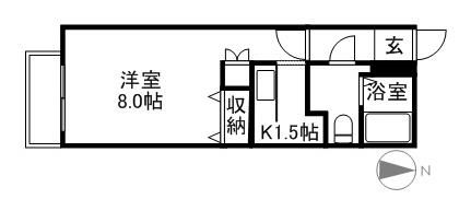 ル・ノール平岸の間取り