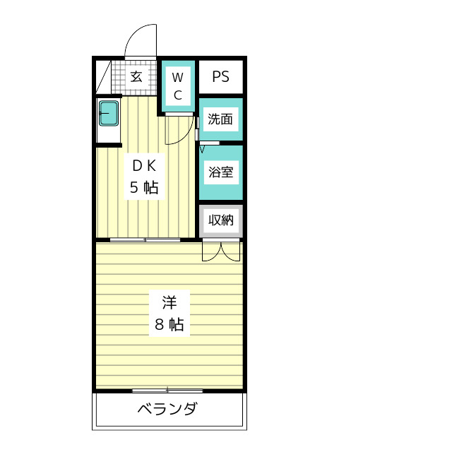 グランドールＪ・Ｓの間取り