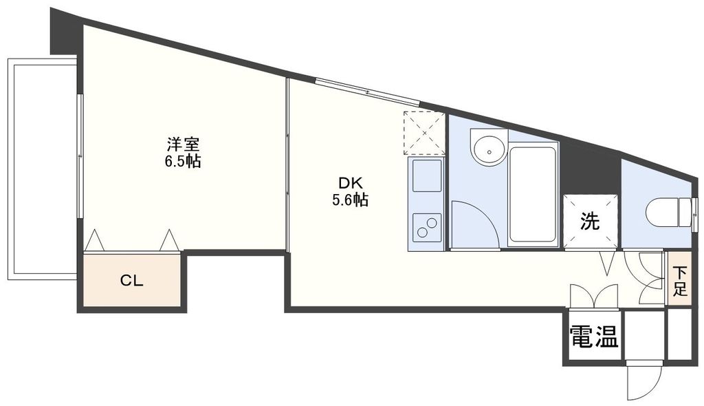 ルクソール錦の間取り