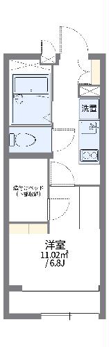 レオパレス一水の間取り