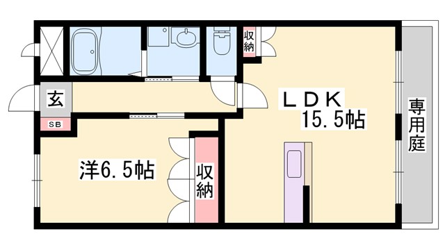 ガーデニングヒルズ彩の間取り