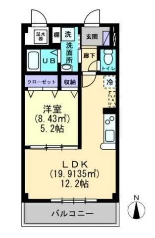 【イクエーション スペースの間取り】