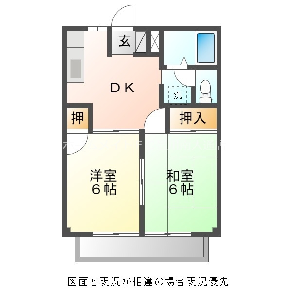 シティハイツミチAの間取り