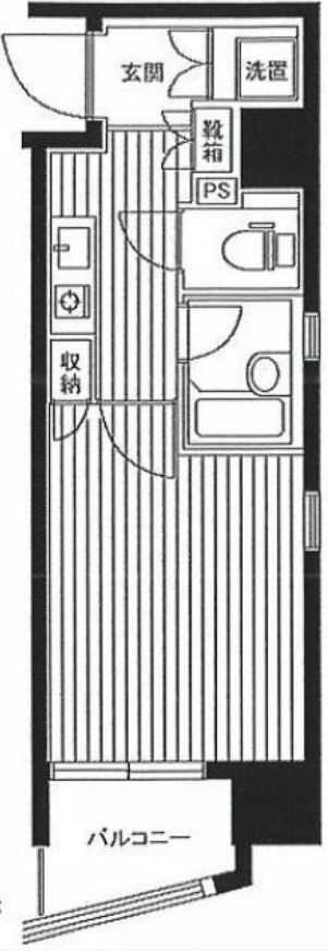 【ジェイパーク上野池之端の間取り】