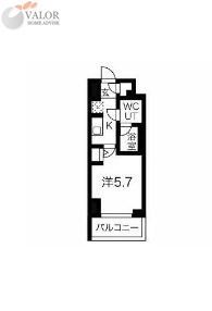 クラリッサ横浜シエルの間取り