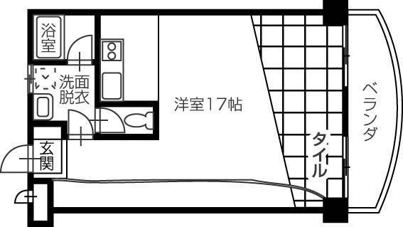 ソレイユ１番館の間取り