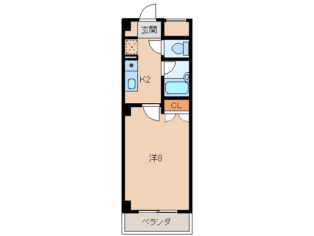 コモドアロッジオの間取り