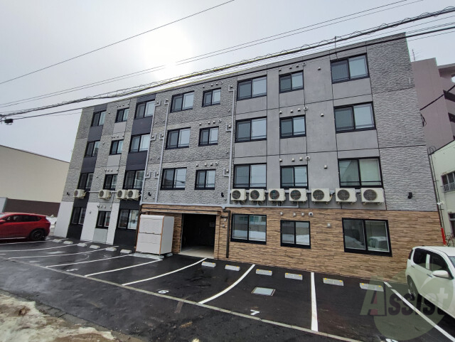 建物外観　札幌市中央区北８条西「レジデンス円山北」