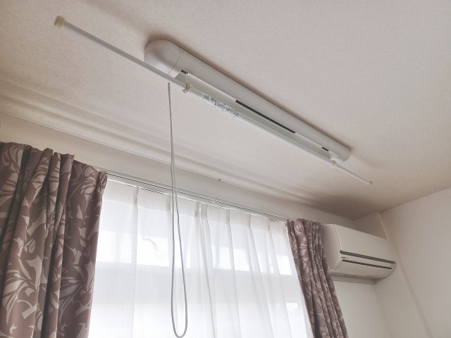 その他設備　室内物干し