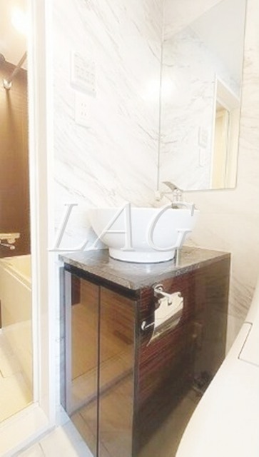 洗面設備　洗面台です。