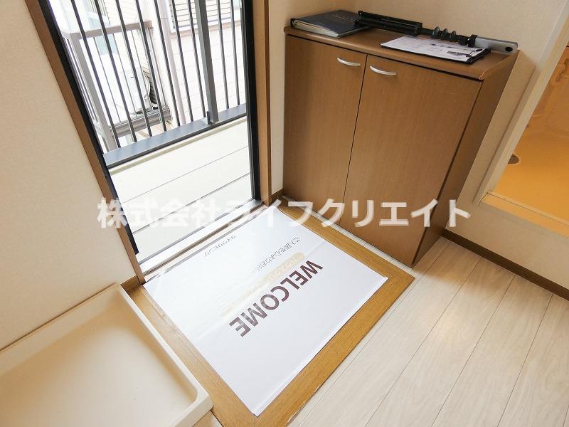 アビタシオンフレンドの玄関写真