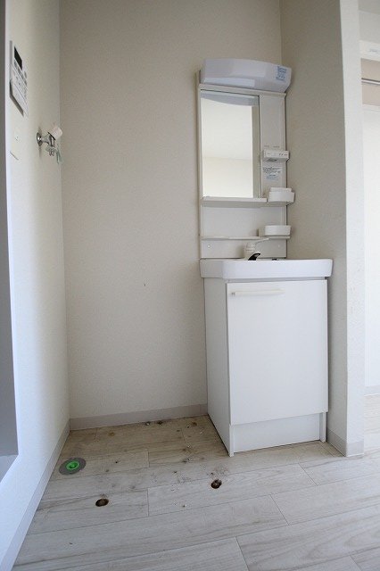 洗面設備　同物件、別号室のものです。