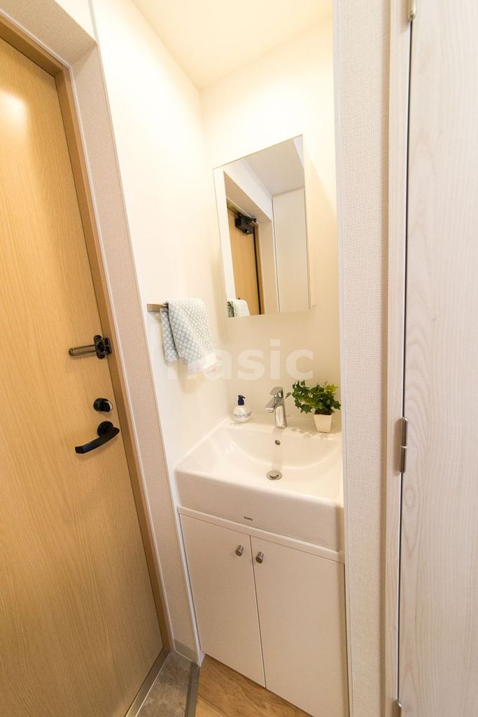 洗面設備　※モデルルーム