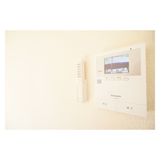 セキュリティ　不意の来客にも安心です