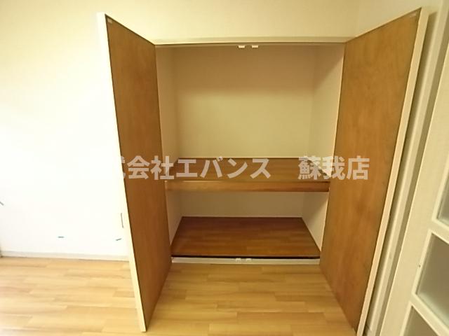 収納　収納のためのスペースです